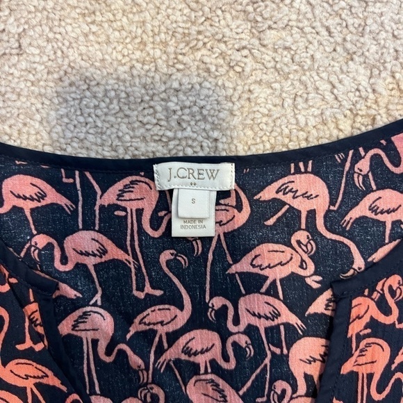 J Crew Women’s Pink Flamingo Dress Size Small - Picture 8 of 8